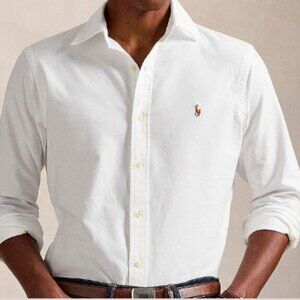 POLO RALPH LAUREN - POLO OXFORD SHIRT COMFORT FIT - MEDIUM - NWT